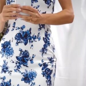 Cremieux Sleeveless Floral Bodycon Dress – Size Small –